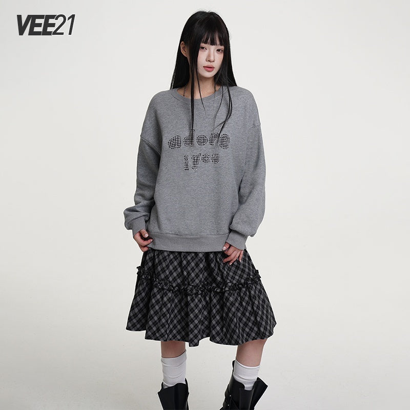 VEEMIX_Fleece_Lined_Letter_Patch_Round_Neck_Loose_Fit_Women's_Cotton_Sweatshirts_990744680263_MISSTT