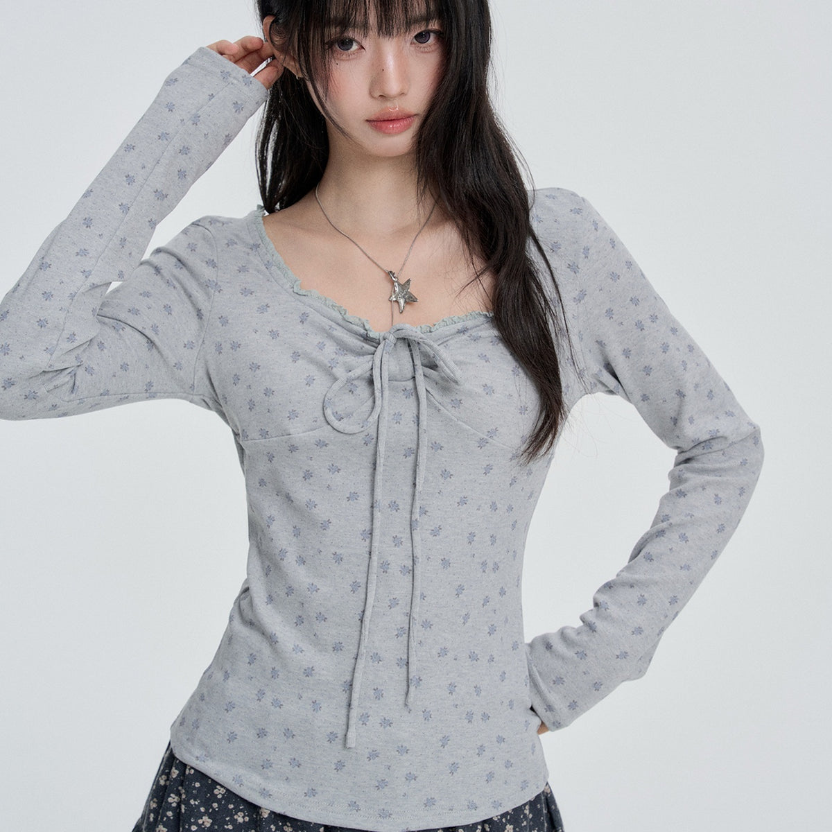 VEEMIX_Floral_Lace_Trim_Slim_Fit_Women's_Viscose_Long_Sleeve_T-shirts_1085586825801_MISSTT