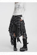 VEEMIX_Irregular_Plaid_Asymmetric_A_Line_Layered_Women's_Polyester_Maxi_Skirts_980227426253_MISSTT