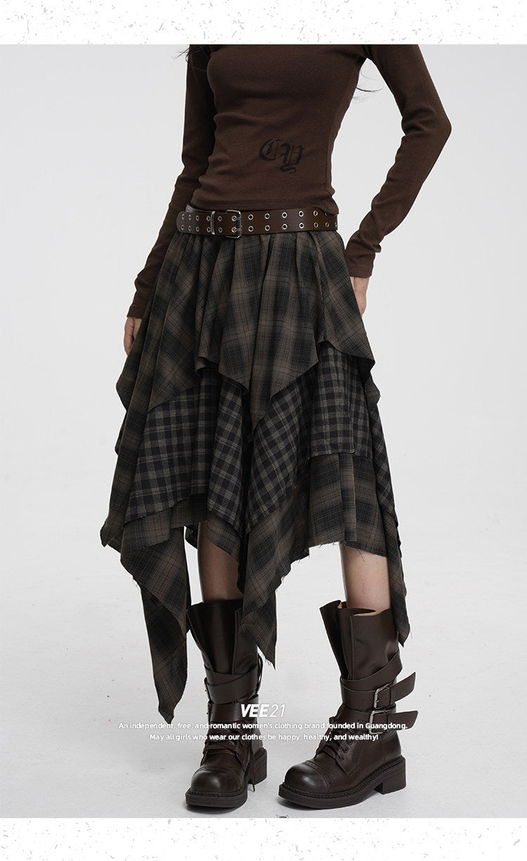 VEEMIX_Irregular_Plaid_Asymmetric_A_Line_Layered_Women's_Polyester_Maxi_Skirts_980227426253_MISSTT