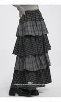 VEEMIX_Long_Two_Tone_Check_Spliced_Japanese_Women's_Polyester_Tiered_Skirts_1000591516298_MISSTT
