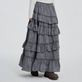 VEEMIX_Plaid_Ruffle_Asymmetric_High_Waist_Tiered_Women's_Cotton_Maxi_Skirts_1089390769266_MISSTT