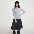 VEEMIX_Sky_Blue_Lettuce_Edge_Slim_Fit_Women's_Cotton_Blend_Long_Sleeve_T-shirts_994094278365_MISSTT