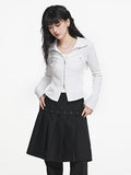 VEEMIX_Zip_Detail_Faux_Layer_Cropped_Women's_Polyester_Cardigans_1017910203749_MISSTT