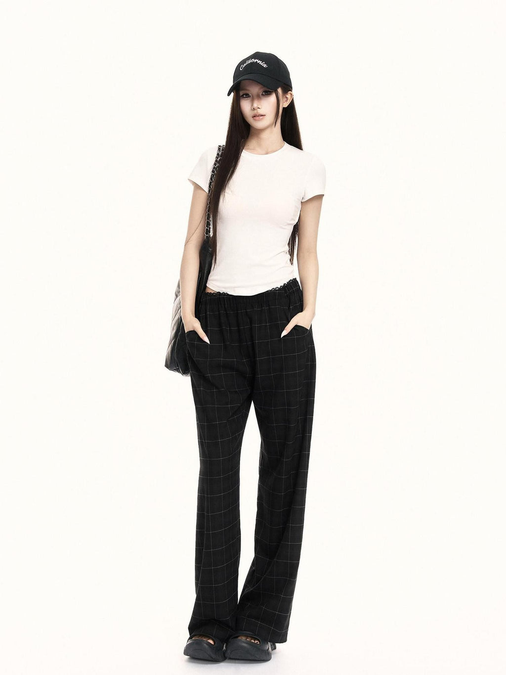 VOCK Backless Tie Cutout Waist Cinch Slim Women's Cotton Blend Short Sleeve T-shirts