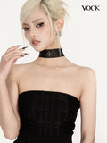 VOCK_Black_Gothic_Cross_Ribbon_Bow_Women's_Satin_Chokers_856520480055_MISSTT
