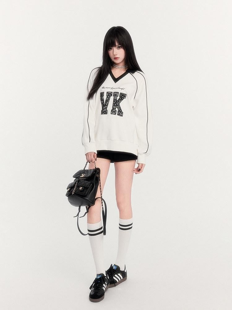 VOCK Black Stretch Anti See Through High Waist Zip Skort Women's Denim Shorts
