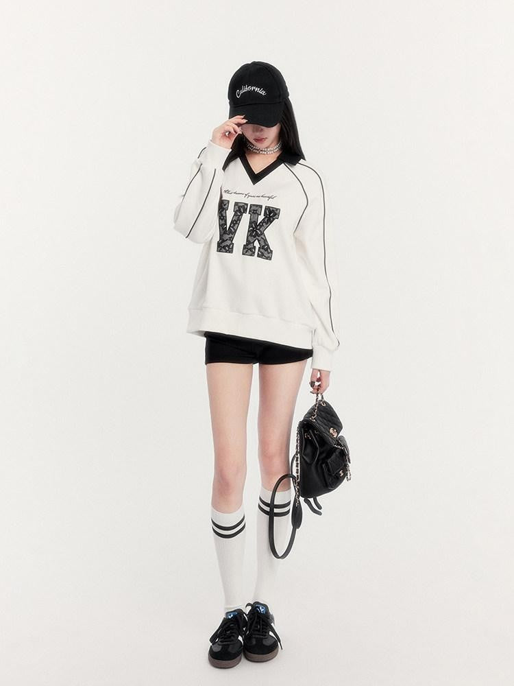 VOCK Black Stretch Anti See Through High Waist Zip Skort Women's Denim Shorts