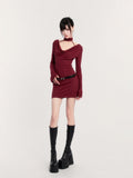 VOCK_Choker_Plunging_Neckline_Bell_Sleeve_Women's_Knit_Bodycon_Mini_Dresses_837197603491_MISSTT
