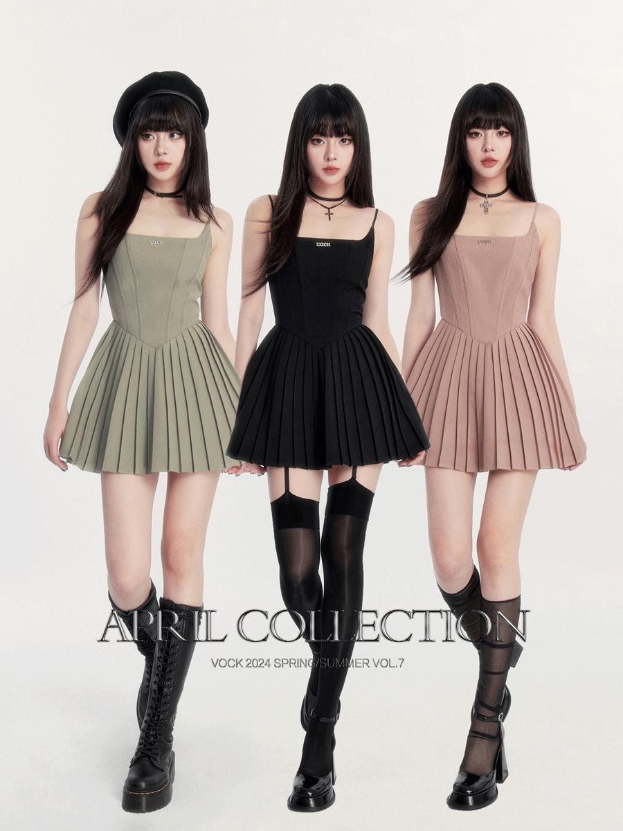 VOCK Dark Mesh Boned Asymmetrical Women's Polyester Spandex Tube Mini Dresses