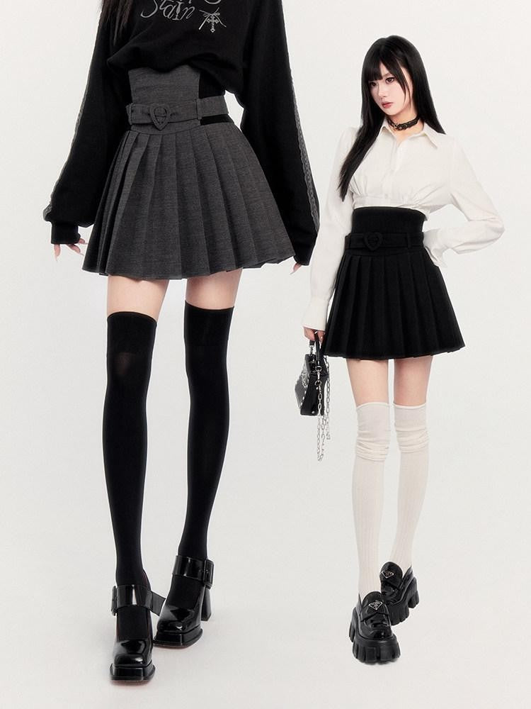 VOCK Jk Solid Over Knee Non Slip Slimming Women's Velvet Thigh-high Socks