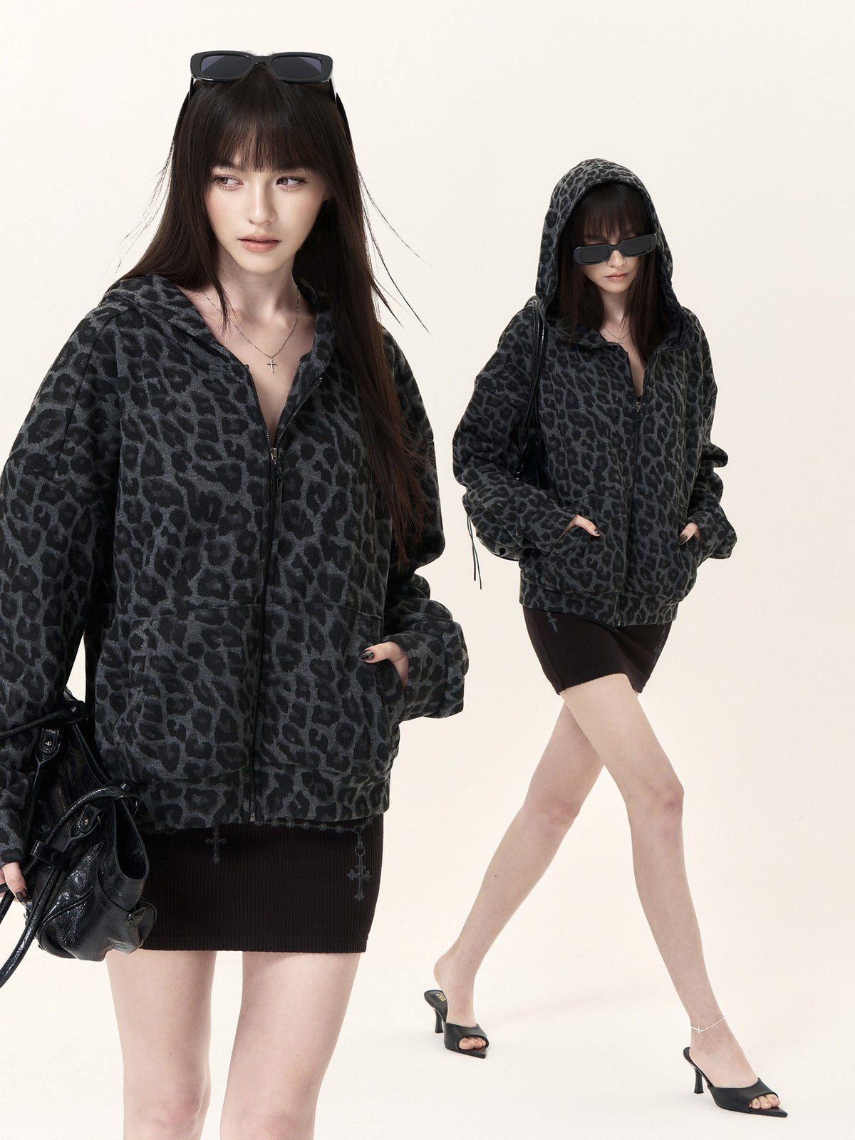 VOCK_Leopard_Print_Zip_Up_Slim_Fit_Women's_Polyester_Cropped_Hoodies_1086902972902_MISSTT