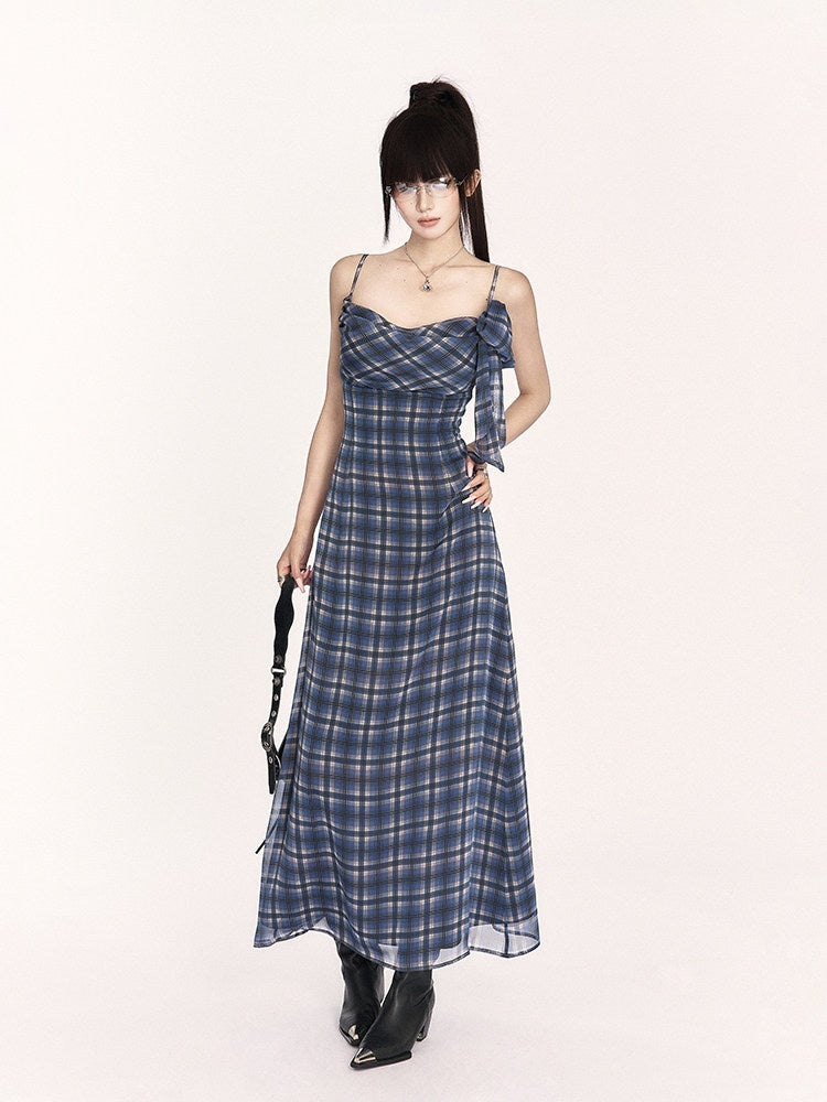VOCK_Plaid_Cowl_Neck_High_Waist_A_Line_Women's_Polyester_Slip_Maxi_Dresses_928354040550_MISSTT