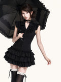 VOCK_Romantic_Court_Lace_Ruffle_Cake_Skirt_V-neck_Women's_Casual_Mini_Dresses_1049721835343_MISSTT