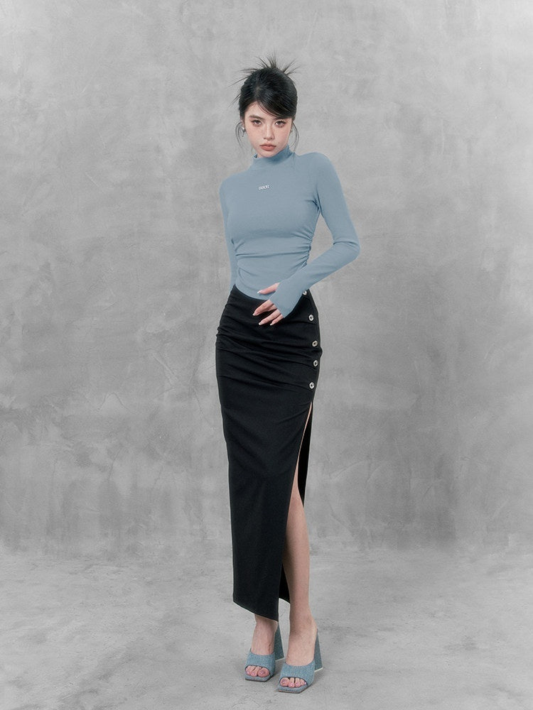 VOCK_Soft_Knit_Slim_Mockneck_Metal_Women's_Cotton_Blend_Long_Sleeve_T-shirts_736539908325_MISSTT