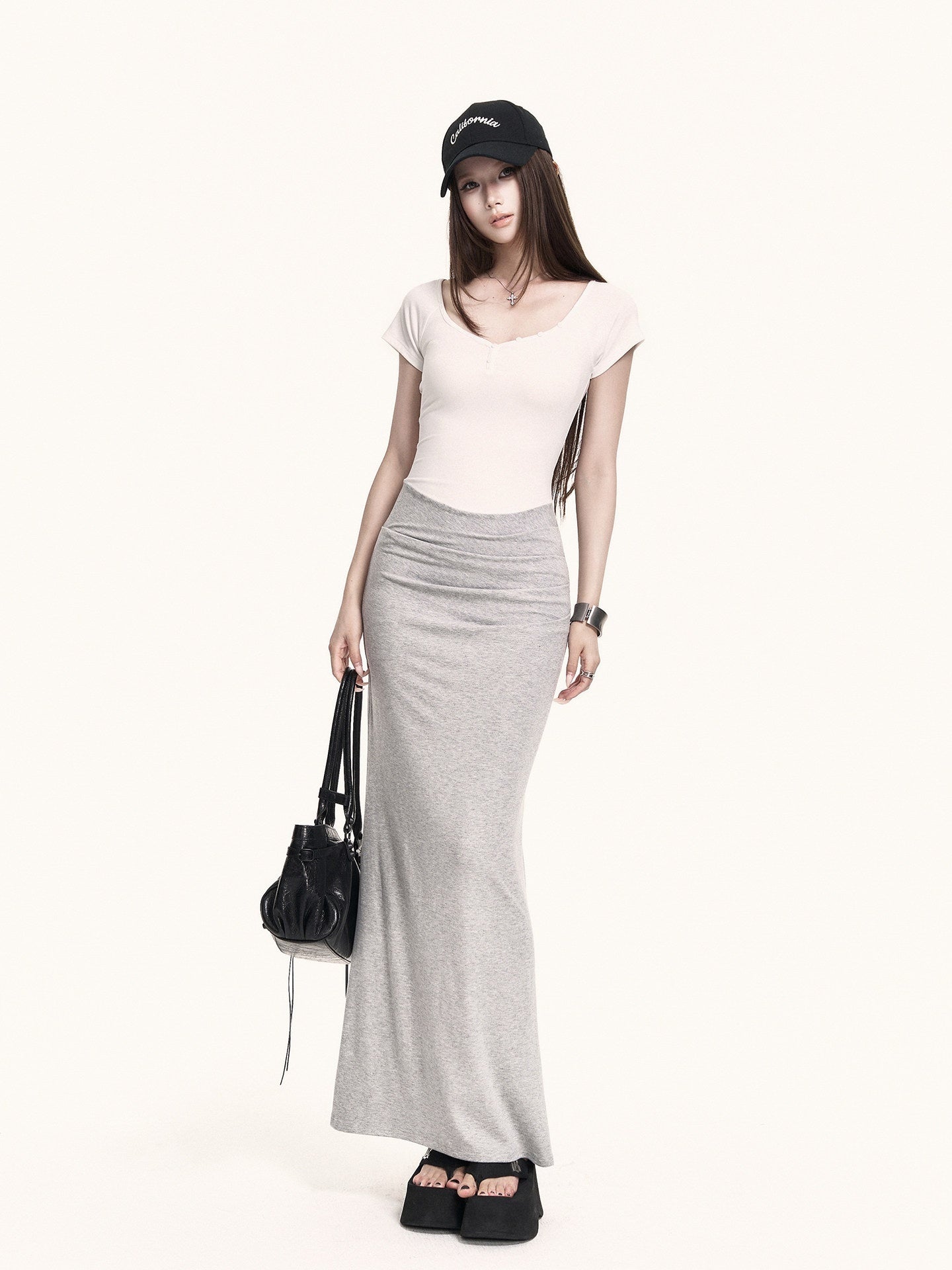 VOCK_Spliced_Fake_Two_Piece_Mermaid_Hem_Women's_Cotton_Stretch_Casual_Maxi_Dresses_1051436625401_MISSTT