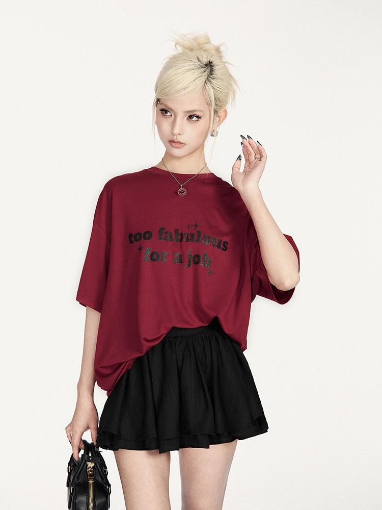 VOCK Tie Waist Button Polo Collar Long Sleeve Textured Women's Matching Skirt Sets