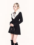 VOCK_Wool_Cape_Spliced_Doll_Collar_Slim_Two_Piece_Women's_Casual_Mini_Dresses_989287436306_MISSTT