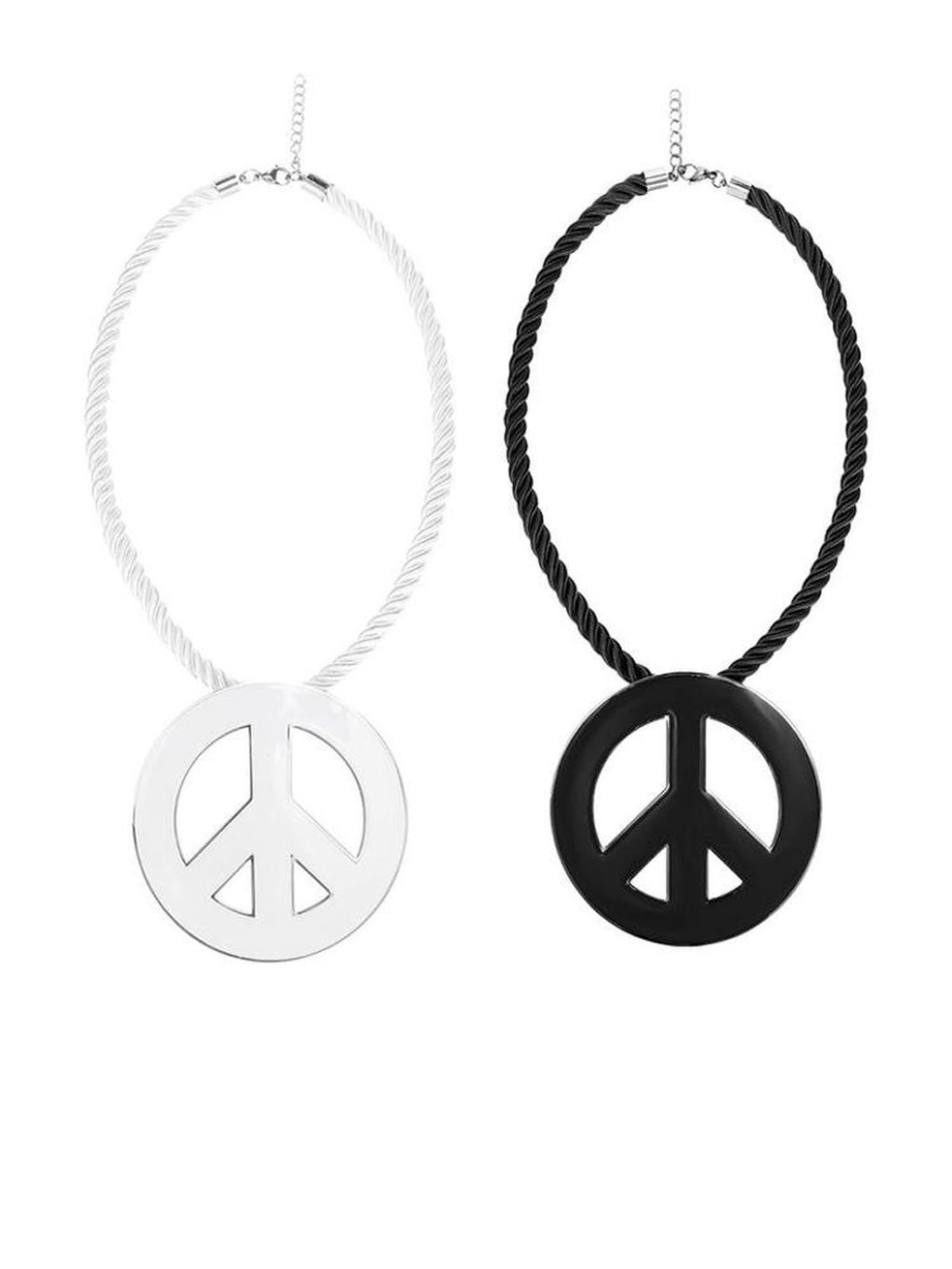 Vinkid Antique Silver Hip Hop Titanium Steel Women's Necklaces