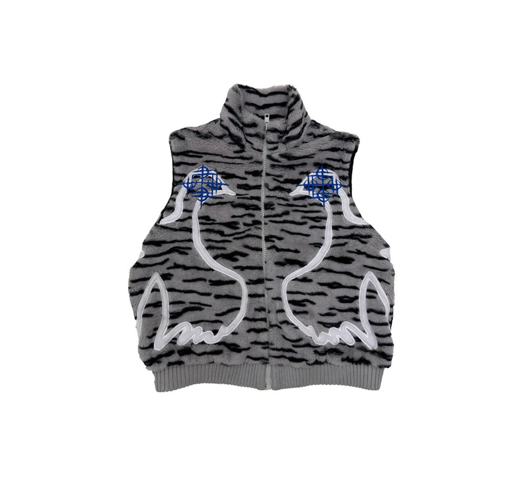 Vinkid_Embroidered_Peace_Dove_Tiger_Stripe_Loose_Fit_Zip_Up_Stand_Collar_Women's_Polyester_Vests_1077803384910_MISSTT