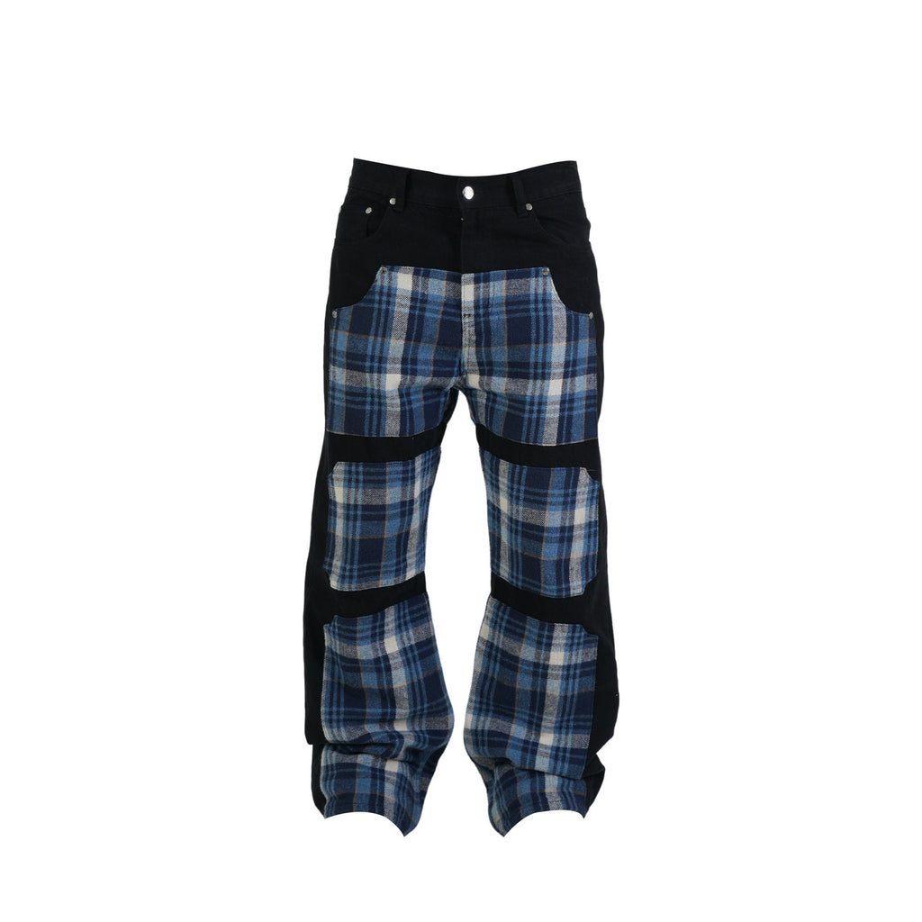 Vinkid_Plaid_Geometric_Patchwork_Women's_Denim_Wide-leg_Jeans_1034732747877_MISSTT