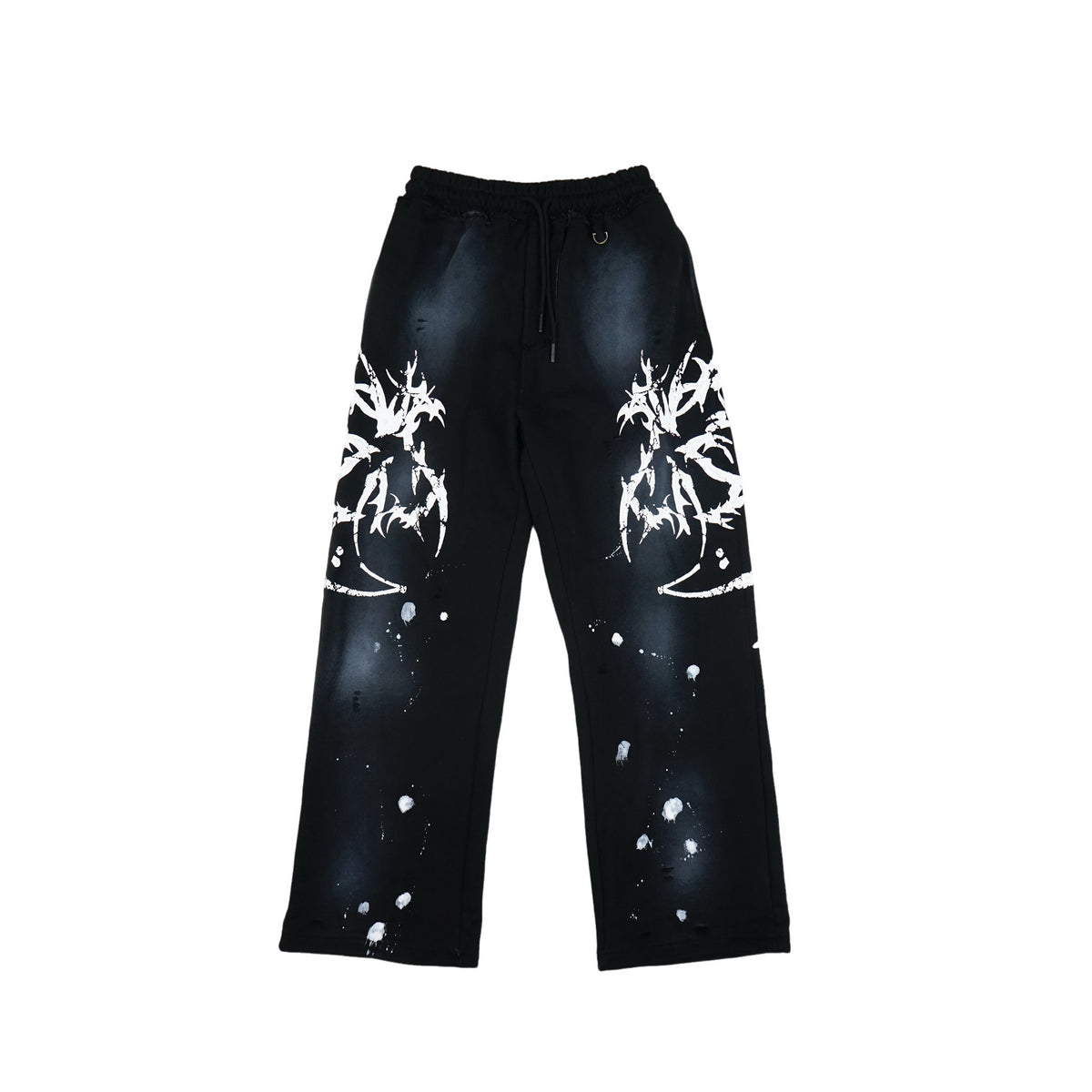 Vinkid_Washed_Letter_Print_Embossed_Straight_Leg_Women's_Polyester_Sweatpants_1017030981029_MISSTT