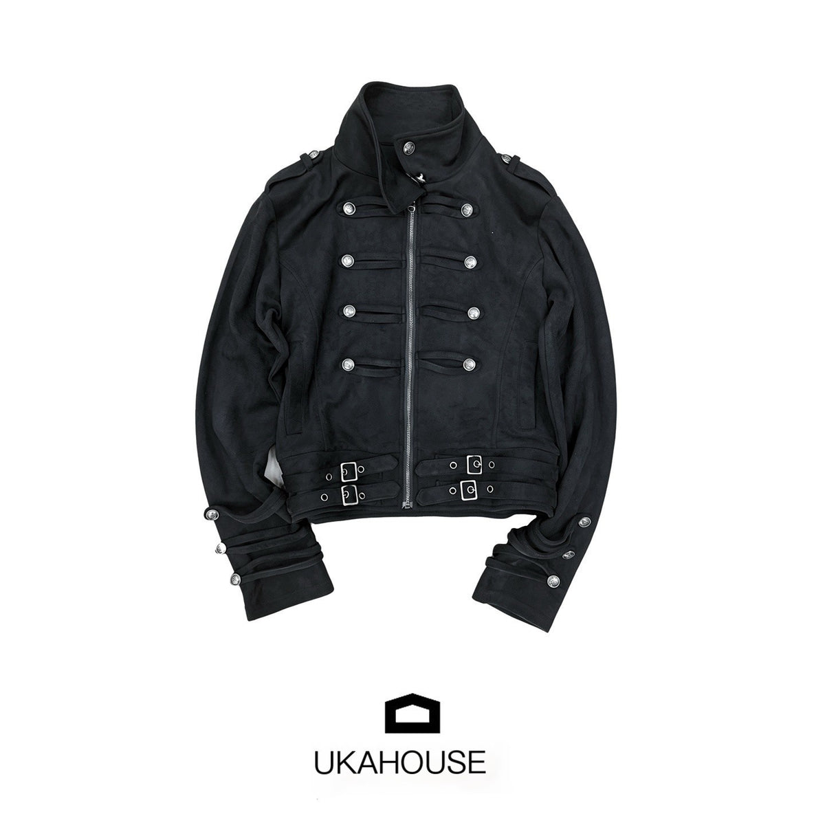 YUKAHOUSE_American_Punk_Turtleneck_Zip_Up_Dark_Moto_Women's_Polyester_Cropped_Jackets_1072182147416_MISSTT