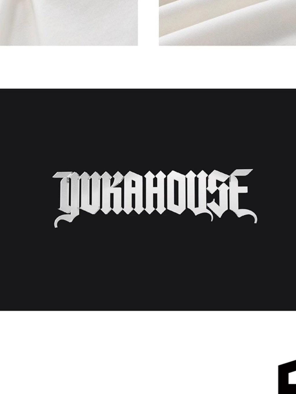 YUKAHOUSE Black White Contrast Embroidered Women's Cotton Stretch Casual Jackets