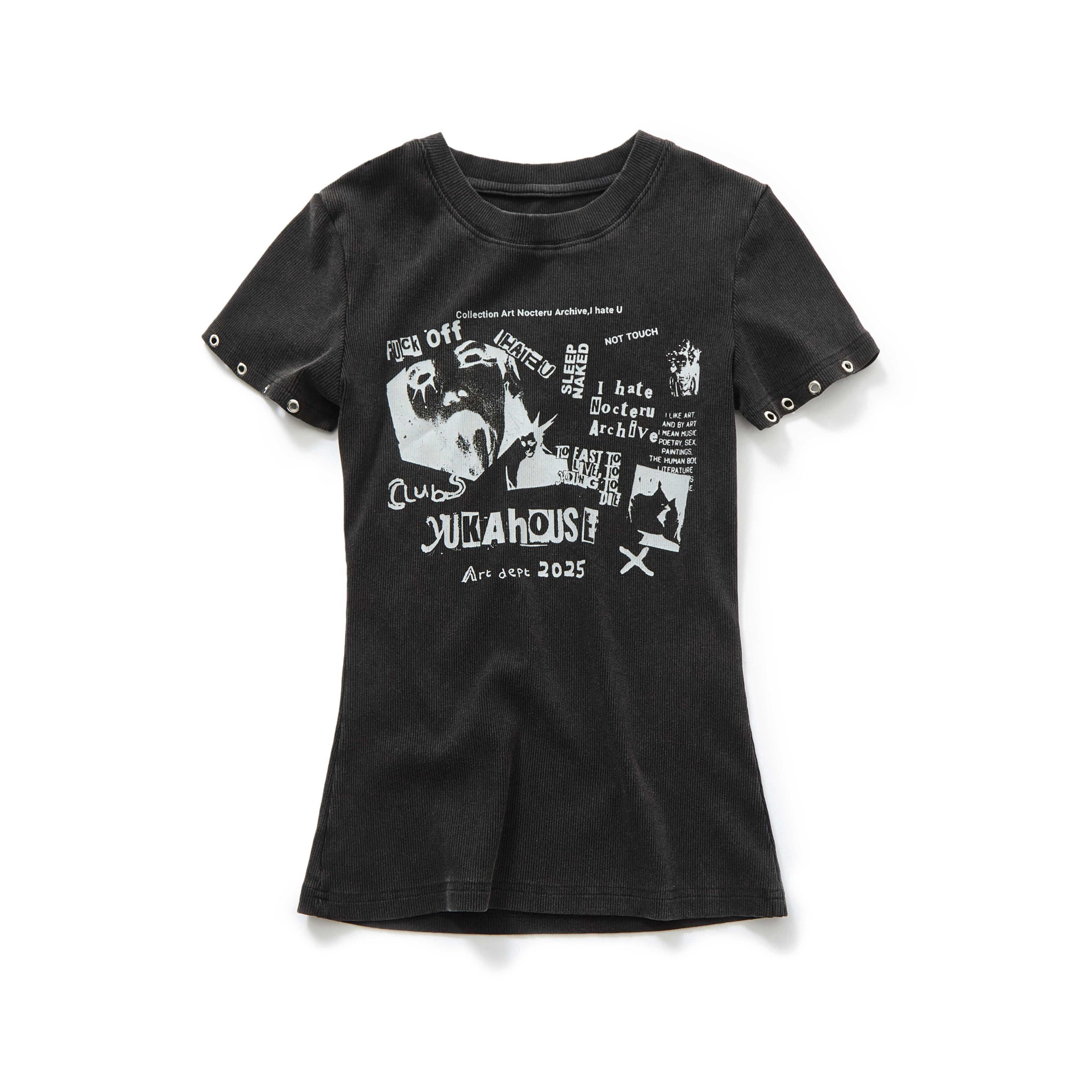 YUKAHOUSE_Cool_Girl_Punk_Printed_Character_Slim_Fit_Women's_Rayon_Short_Sleeve_T-shirts_1045744946981_MISSTT