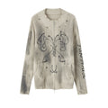 YUKAHOUSE_Khaki_Distressed_Oversized_Knit_Women's_Acrylic_Nylon_Blend_Cardigans_835955334066_MISSTT