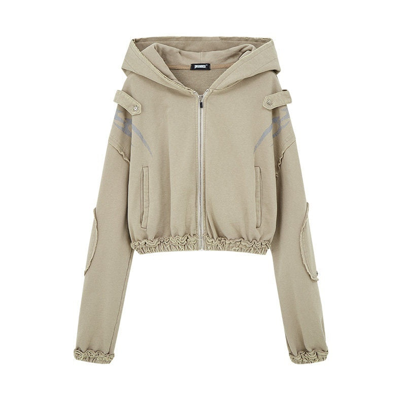 YUKAHOUSE_Vintage_Washed_Distressed_Cropped_Women's_100_Percent_Cotton_Zip-up_Hoodies_730036090586_MISSTT