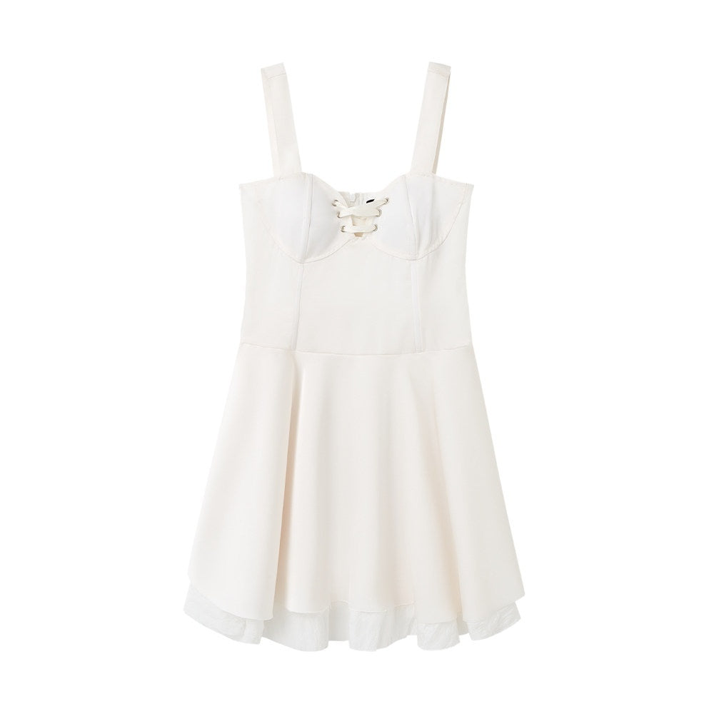 YUKAHOUSE_White_Tie_Waist_A_Line_Sleeveless_Women's_Polyester_Slip_Mini_Dresses_723264747886_MISSTT