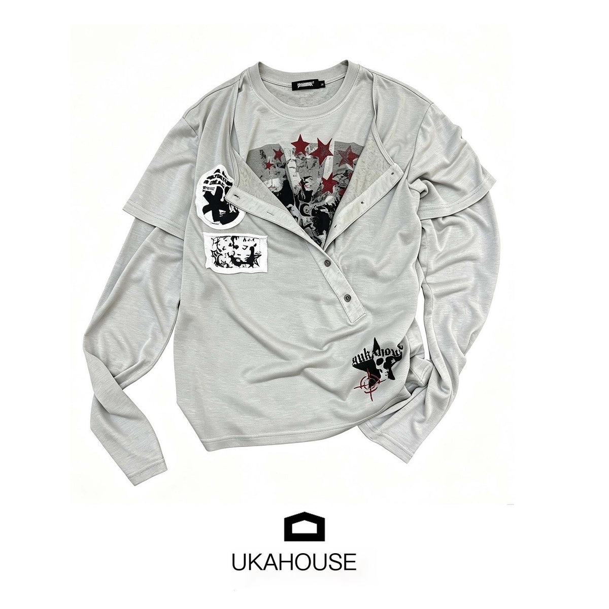 YUKAHOUSE_Y2k_Patchwork_Print_Faux_Layered_Gothic_Women's_Lyocell_Long_Sleeve_T-shirts_1073254222851_MISSTT