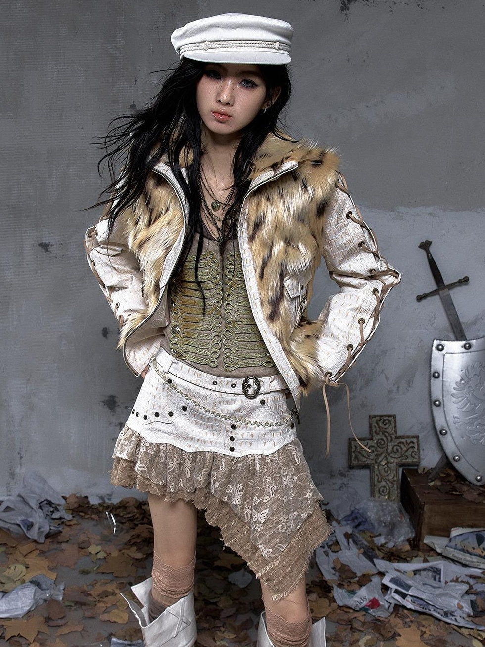 NO ROMANCE Pastel Yellow Faux Two Piece Slim Mid Rise City Walk Casual Women Mini Skirts