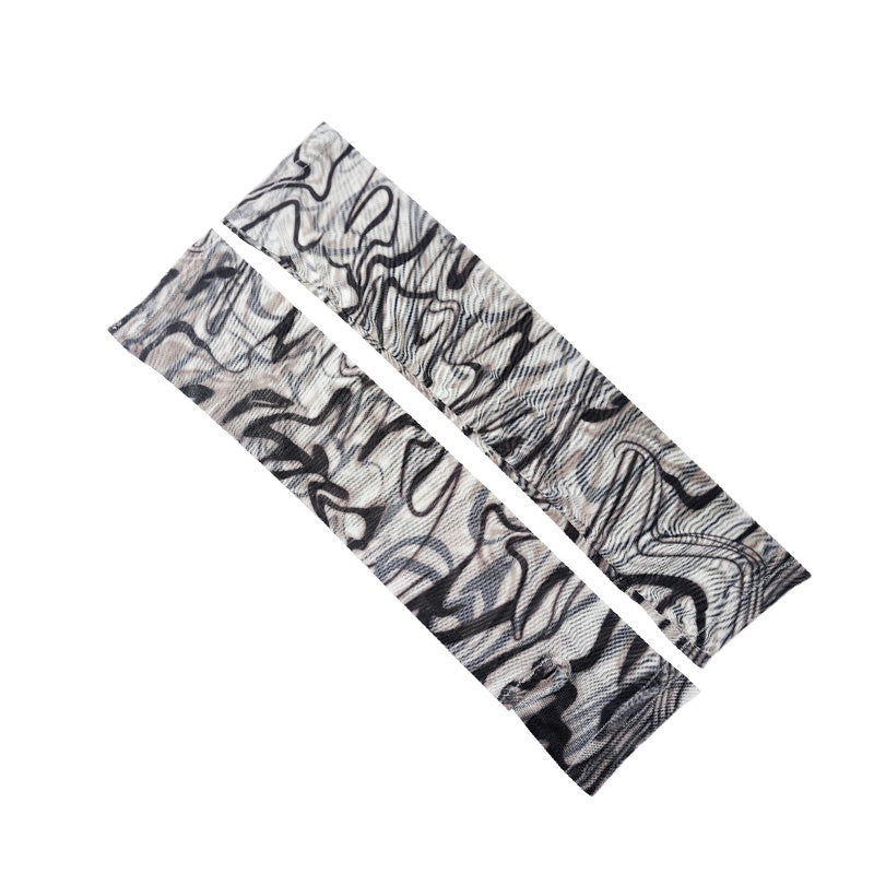 allbubble_3d_Rose_Y2k_Mesh_Digital_Print_Women's_Polyester_Arm_Warmers_673884512262_MISSTT