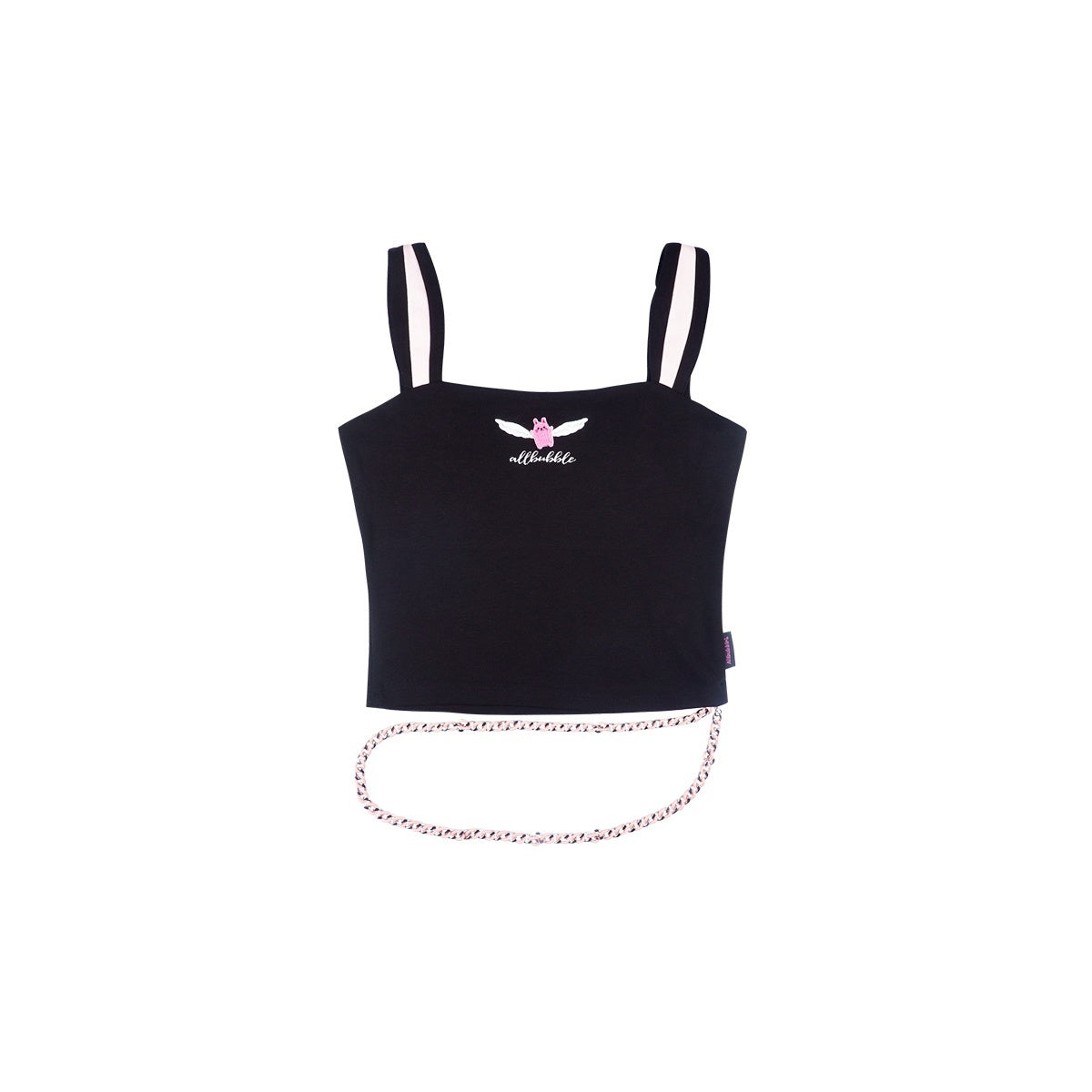 allbubble_Embroidered_Bunny_Ear_Metal_Waist_Chain_Women's_Cotton_Camisoles_895433871685_MISSTT