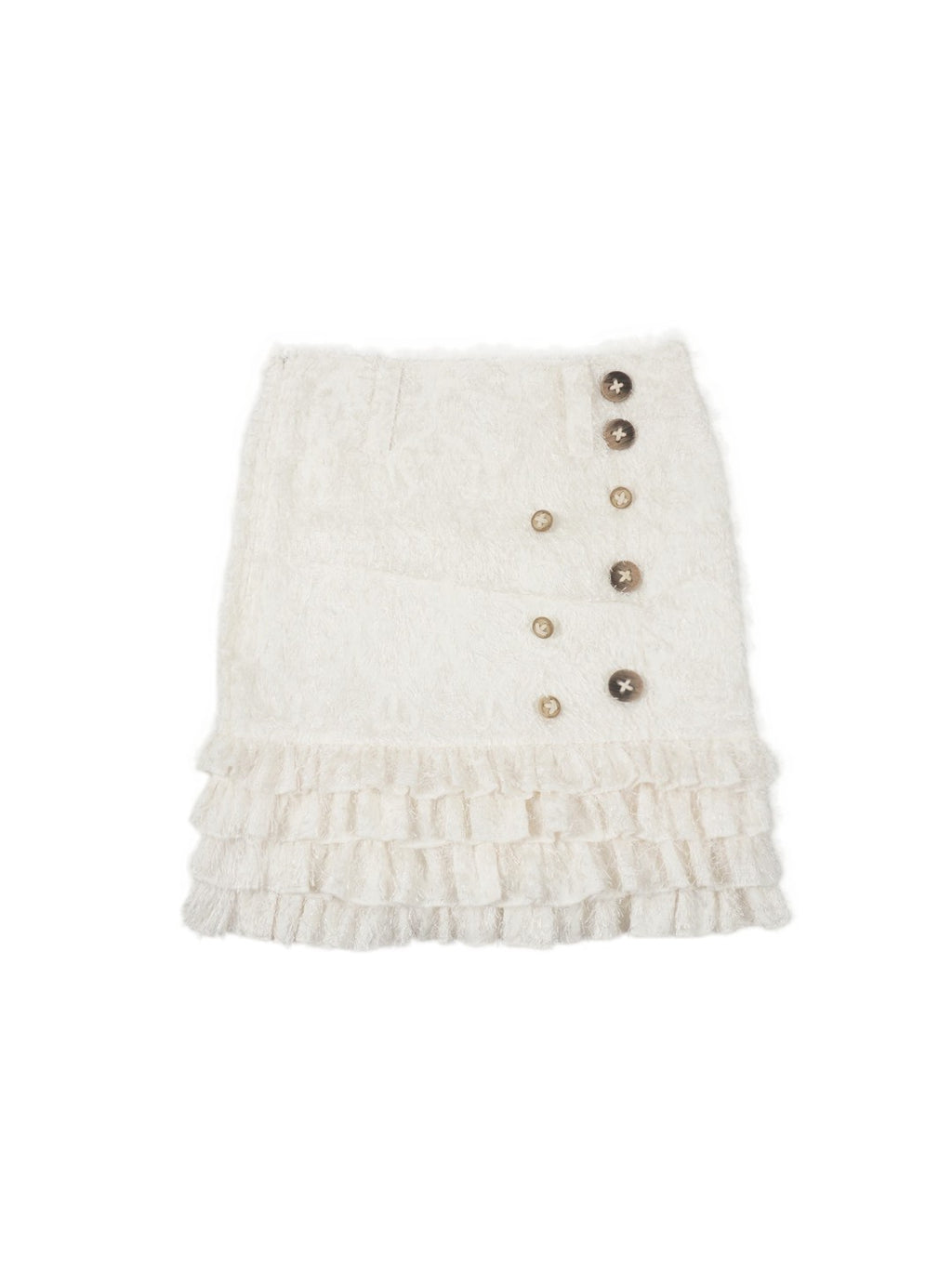 allbubble Fringed Low Waist Bodycon Skirts