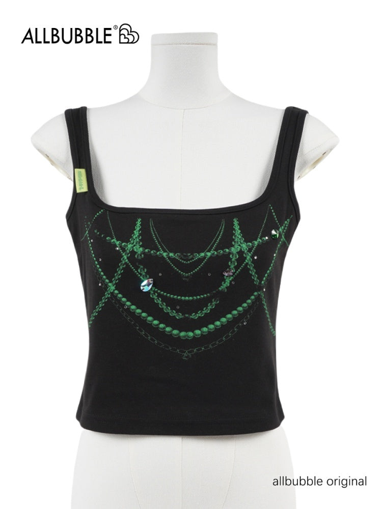 allbubble_Hand_Sewn_Rhinestone_Square_Neck_Printed_Women's_Cotton_Tank_Tops_918550000578_MISSTT