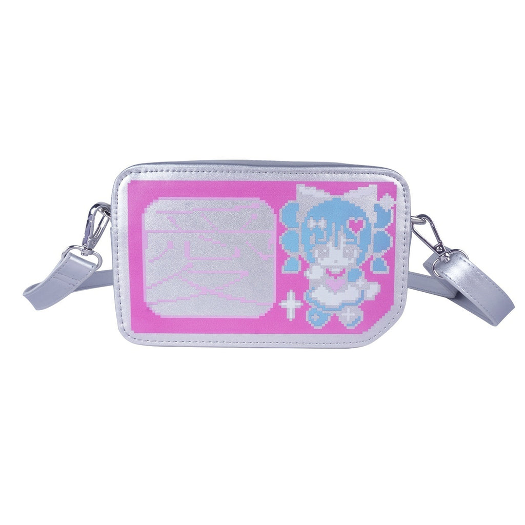 allbubble_Silver_Print_Cartoon_Square_Box_Pu_Women's_Shoulder_Bags_776277295757_MISSTT