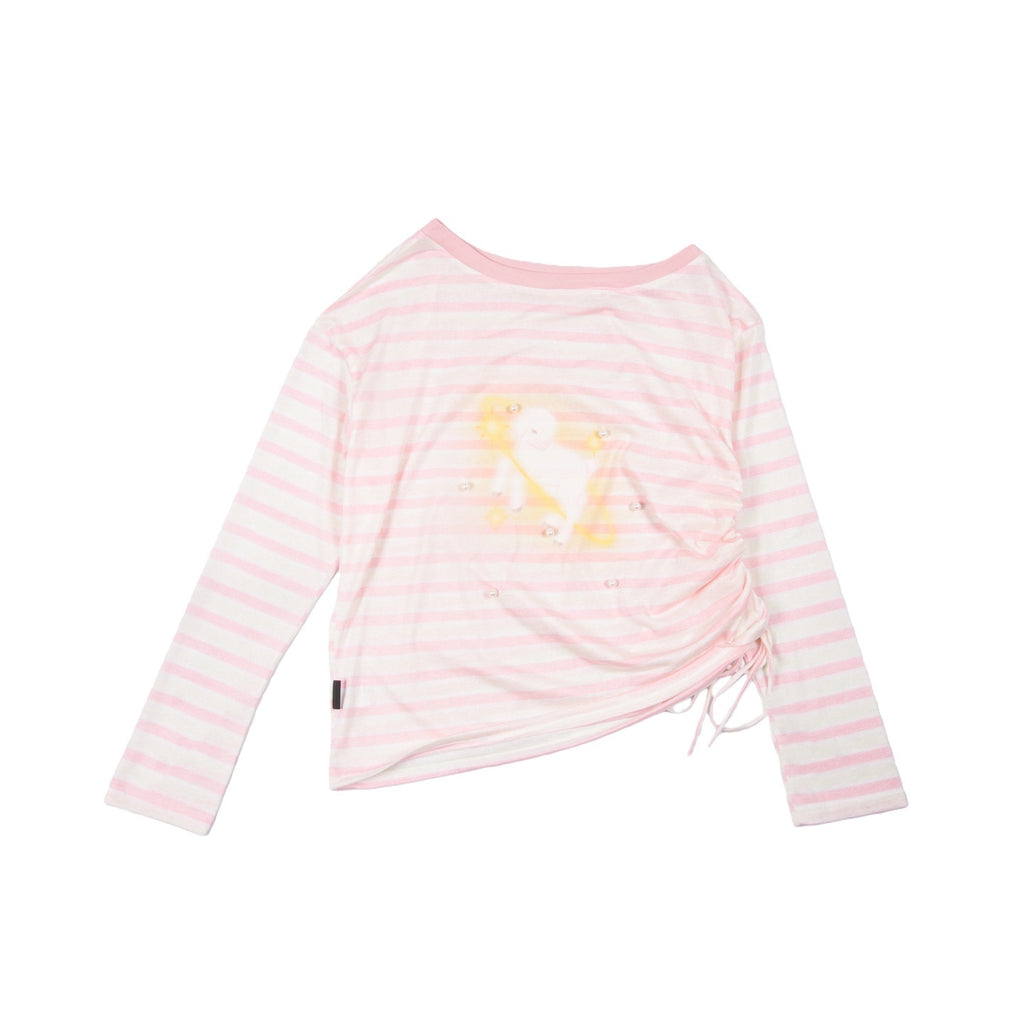 allbubble_Striped_Print_Asymmetric_Off_Shoulder_Loose_Women's_Lyocell_Long_Sleeve_T-shirts_998921614825_MISSTT