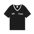 Achihara_Ice_Block_V-neck_Loose_Letter_Print_Women'S_Lyocell_Short_Sleeve_T-Shirts_MISSTT