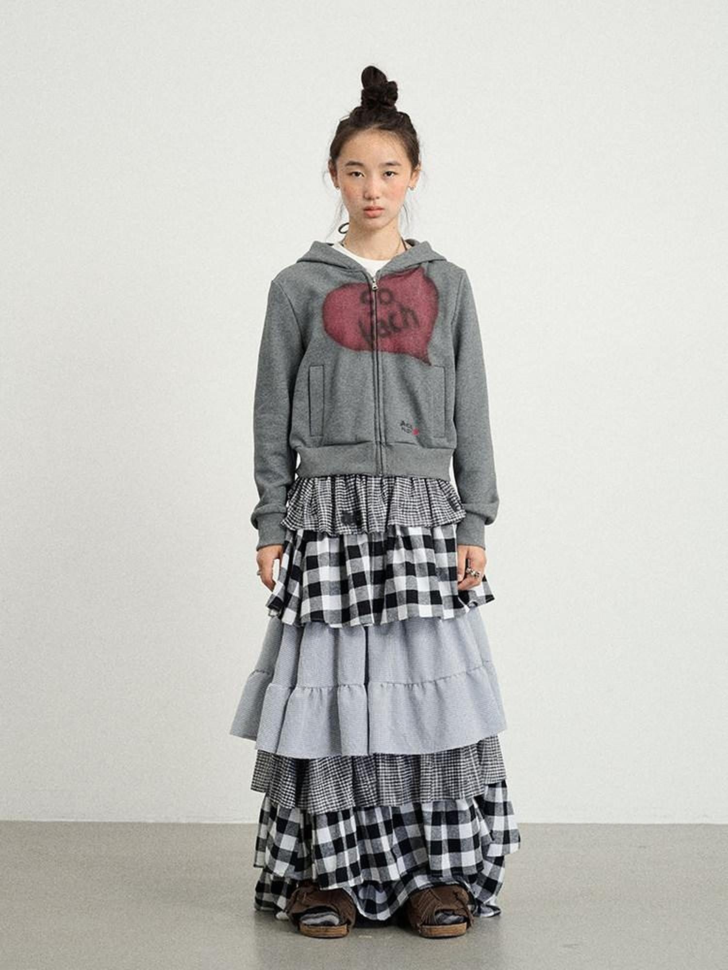Achihara Weekend Lettering Cropped Hooded Straight Fit Women'S Cotton Hoodies