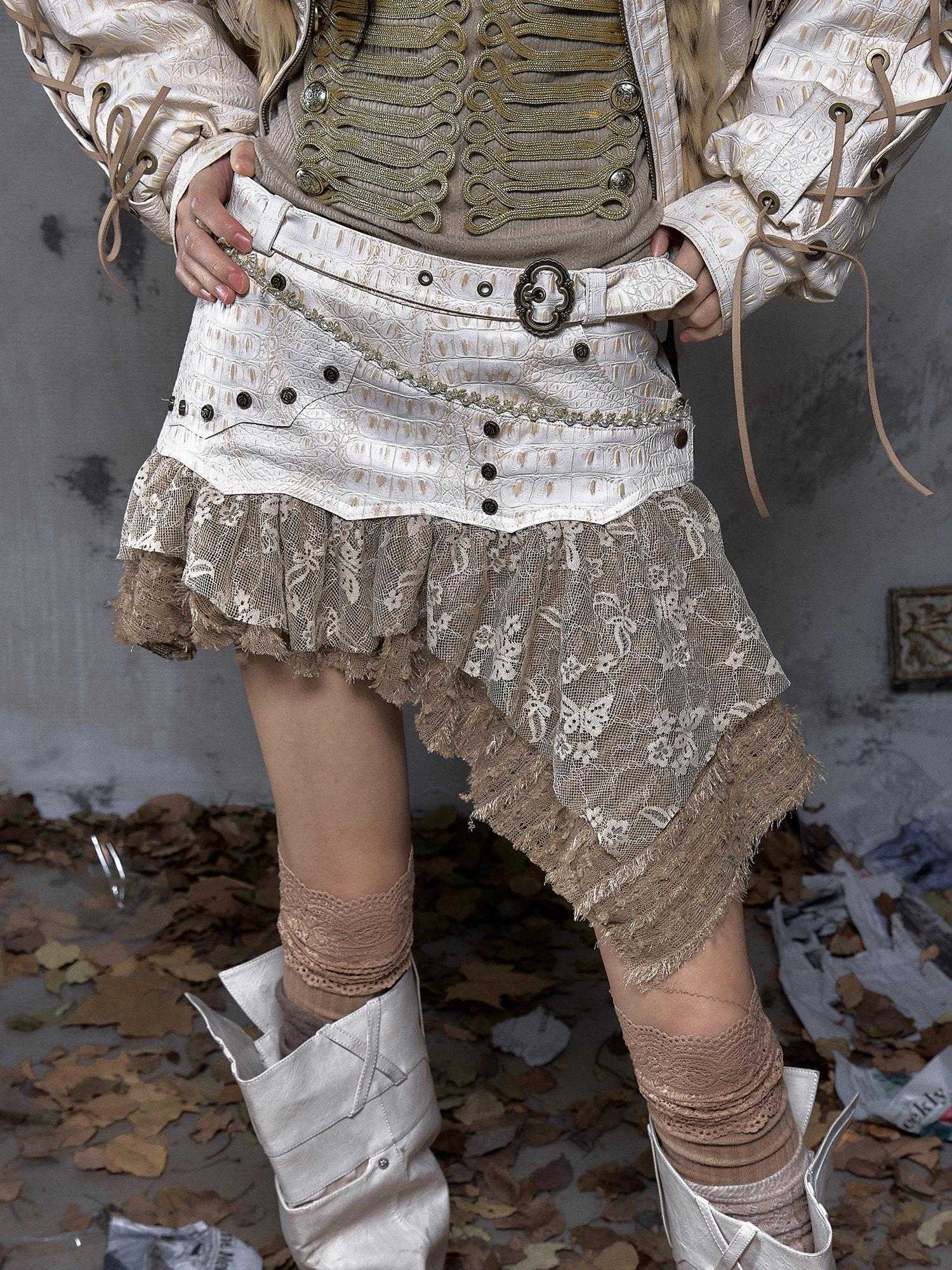 NO ROMANCE Pastel Yellow Faux Two Piece Slim Mid Rise City Walk Casual Women Mini Skirts