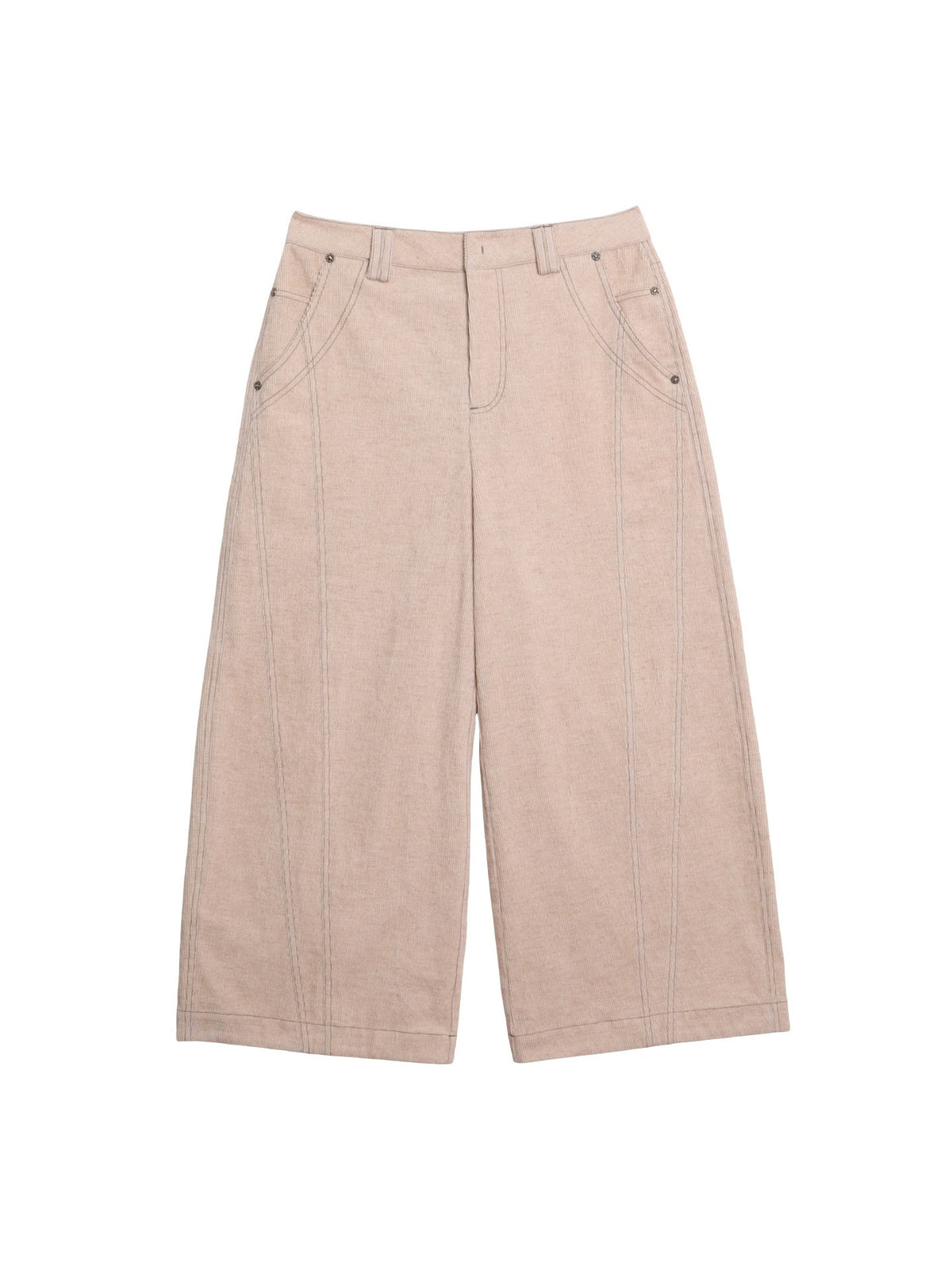 badtaste_Beige_Ribbed_Corduroy_Vintage_Women's_Linen_Cotton_Wide-leg_Pants_990815069332_MISSTT