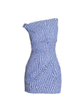 badtaste_Blue_Plaid_Vintage_Pleated_Asymmetrical_Women's_Off-shoulder_Mini_Dresses_1039777011309_MISSTT