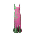 badtaste_Brown_Chinese_Style_Stretch_Print_Mermaid_Strap_Women's_Bodycon_Maxi_Dresses_673839975397_MISSTT