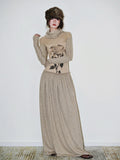 badtaste_Chinese_Print_Panel_High_Neck_Sheer_Long_Sleeve_Women's_Casual_Maxi_Dresses_850339552675_MISSTT