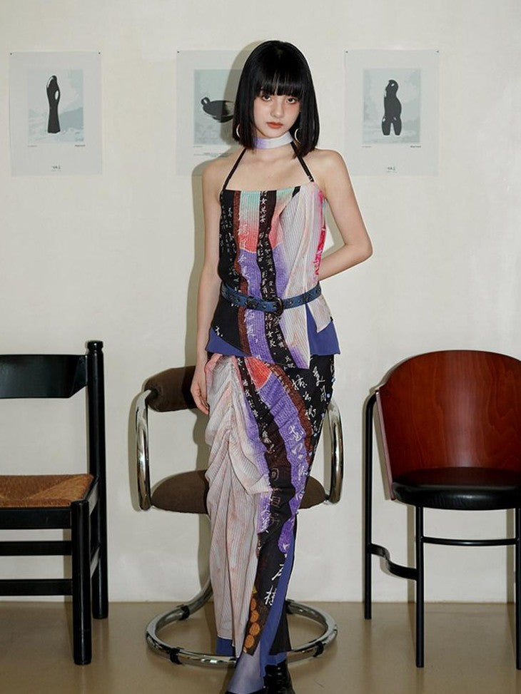 Edgy Western Niche Design Women's Pu Versatile Cool Blue Apricot Belts