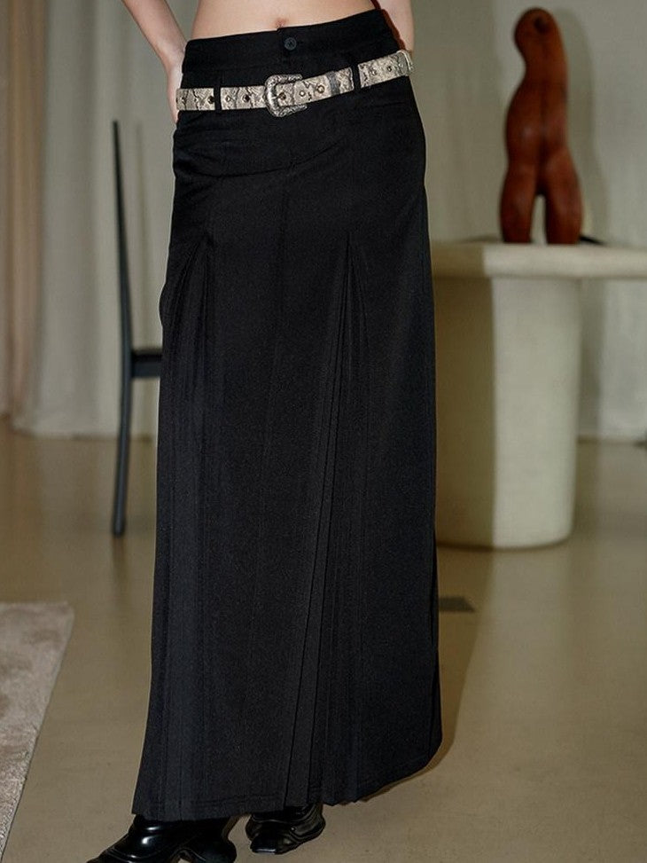 Edgy Western Niche Design Women's Pu Versatile Cool Blue Apricot Belts