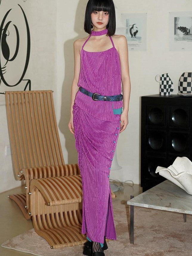 Edgy Western Niche Design Women's Pu Versatile Cool Blue Apricot Belts